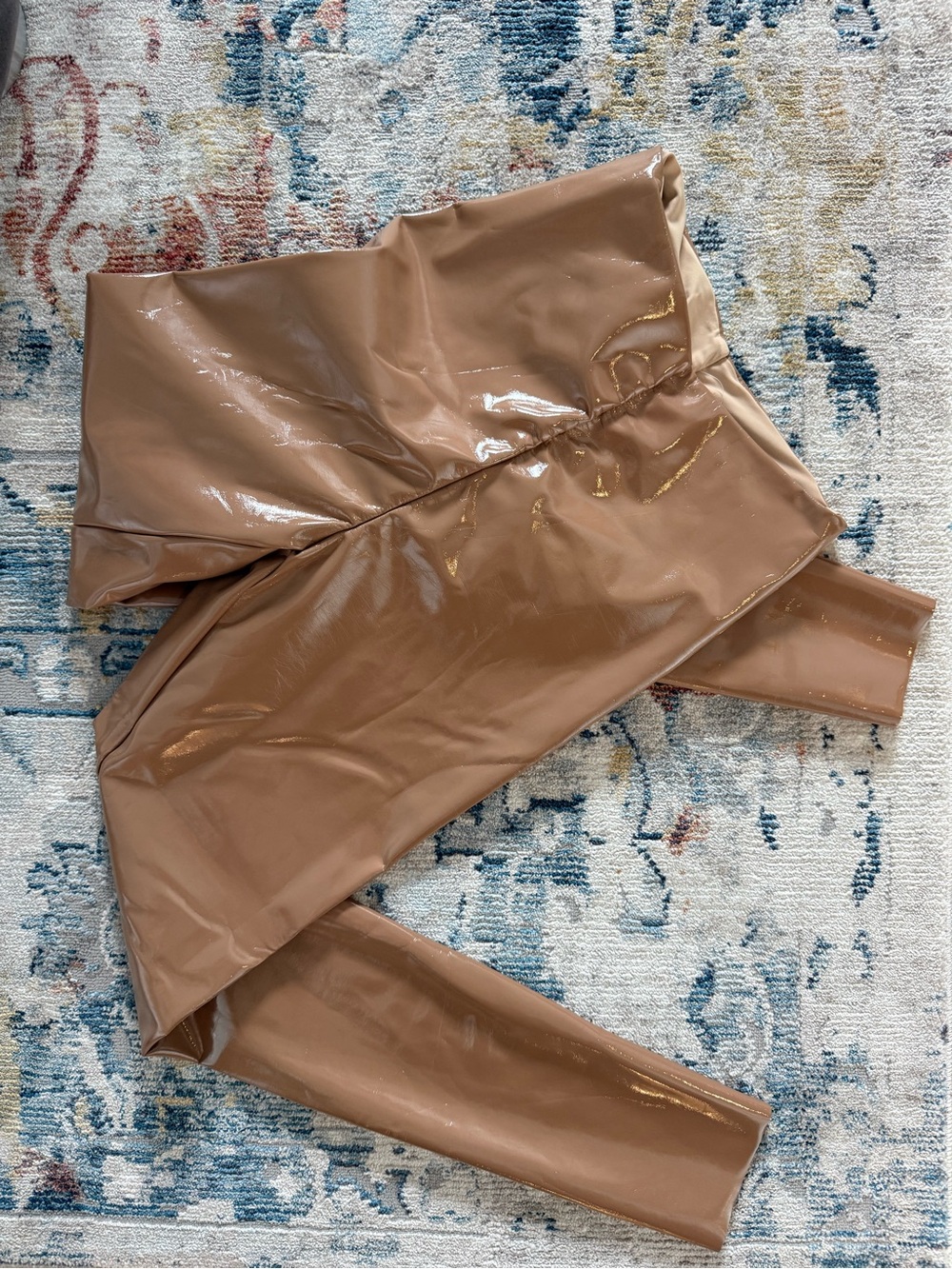 Commando Shiny Nude Vinyl Leggings